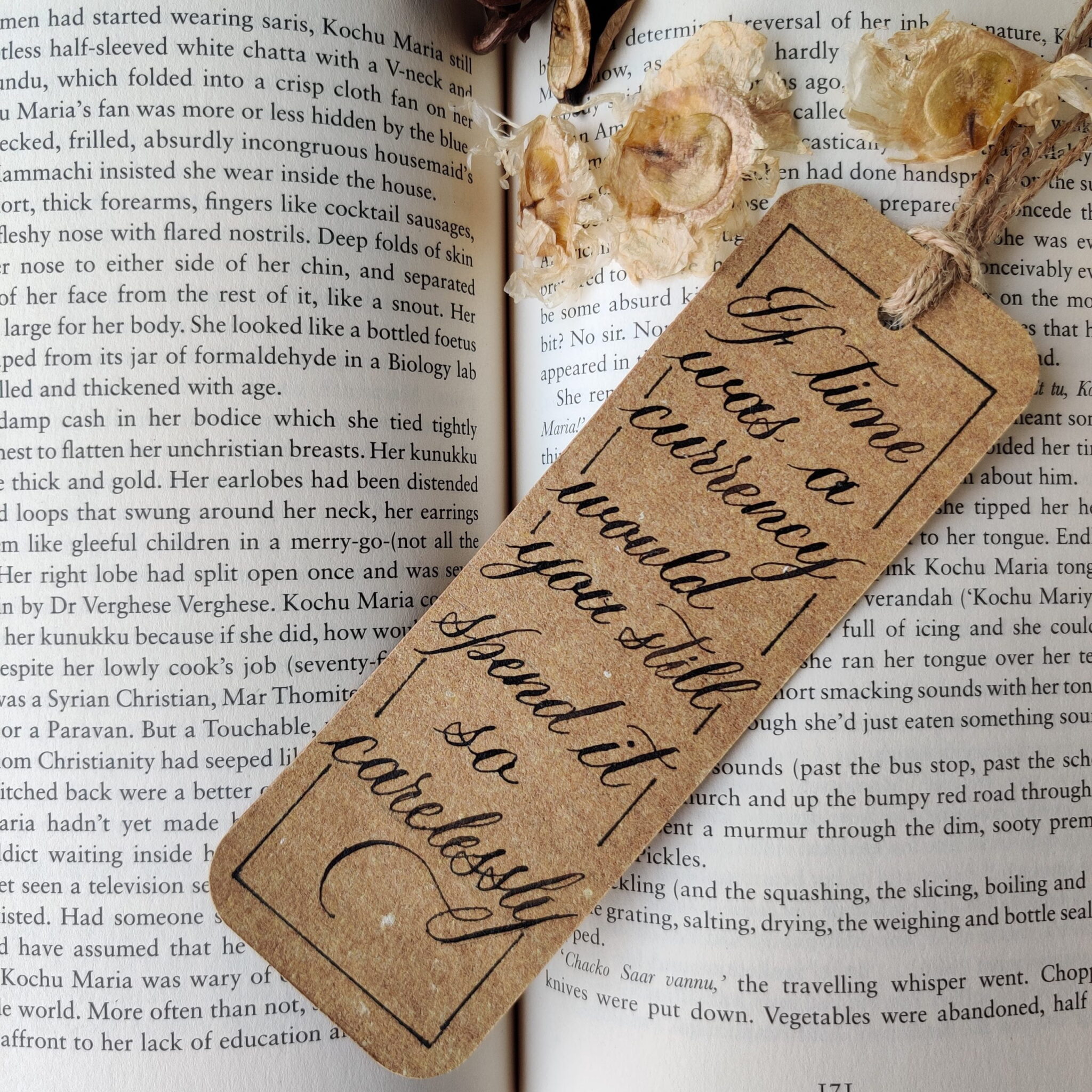 Kraft Paper Bookmarks (Set of 3) image 3