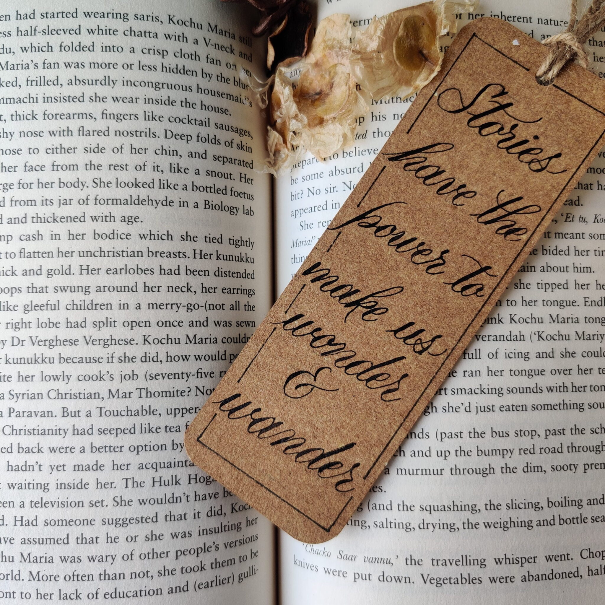 Kraft Paper Bookmarks (Set of 3) image 2