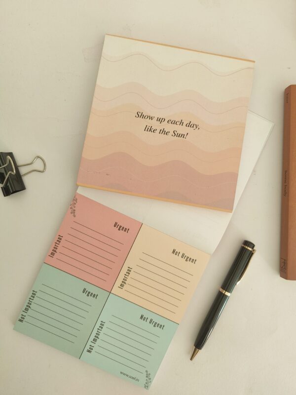 Eisenhower Priority Planner | 50 Tear off Pages