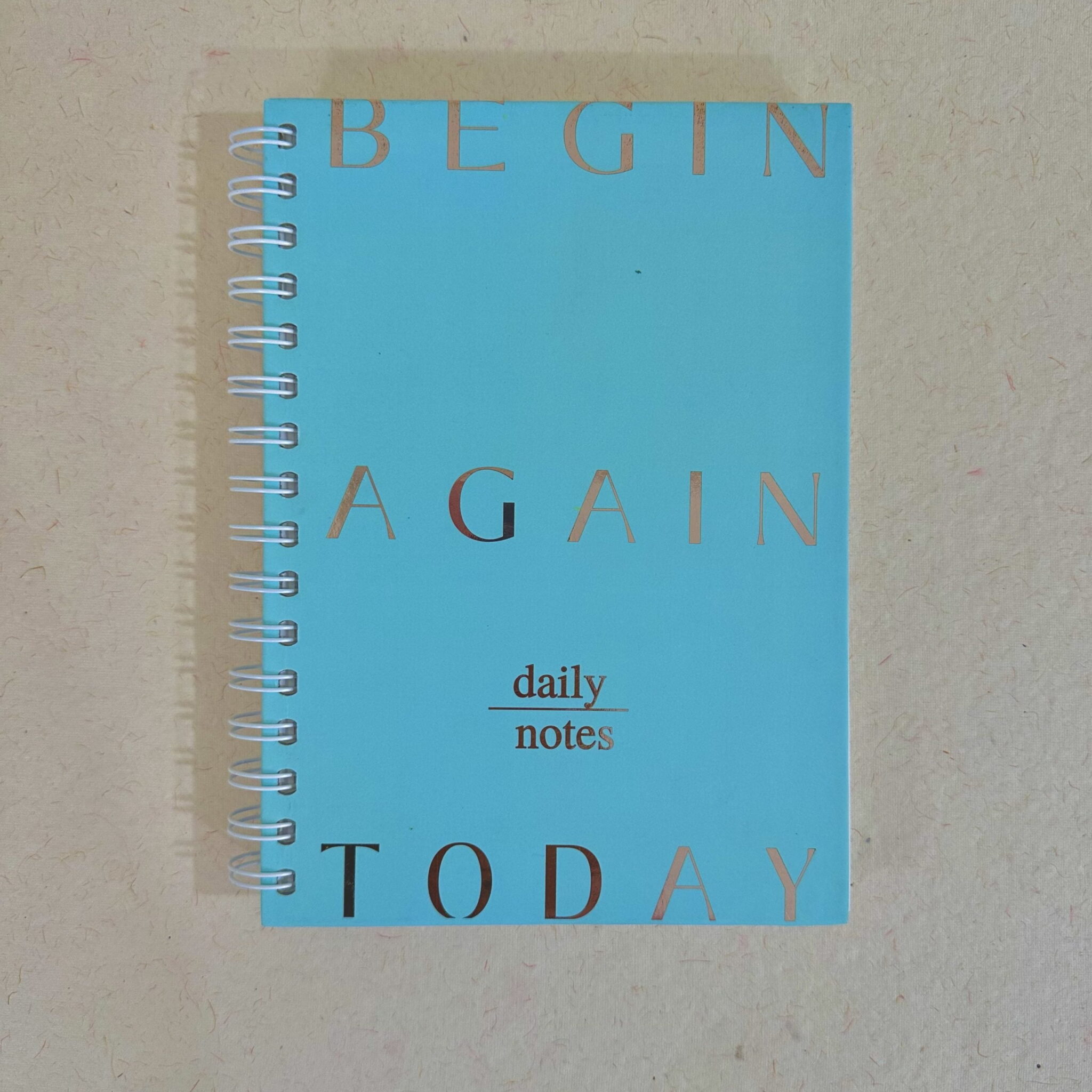 Begin Again Today Wiro Hardback Diary thumbnail 3