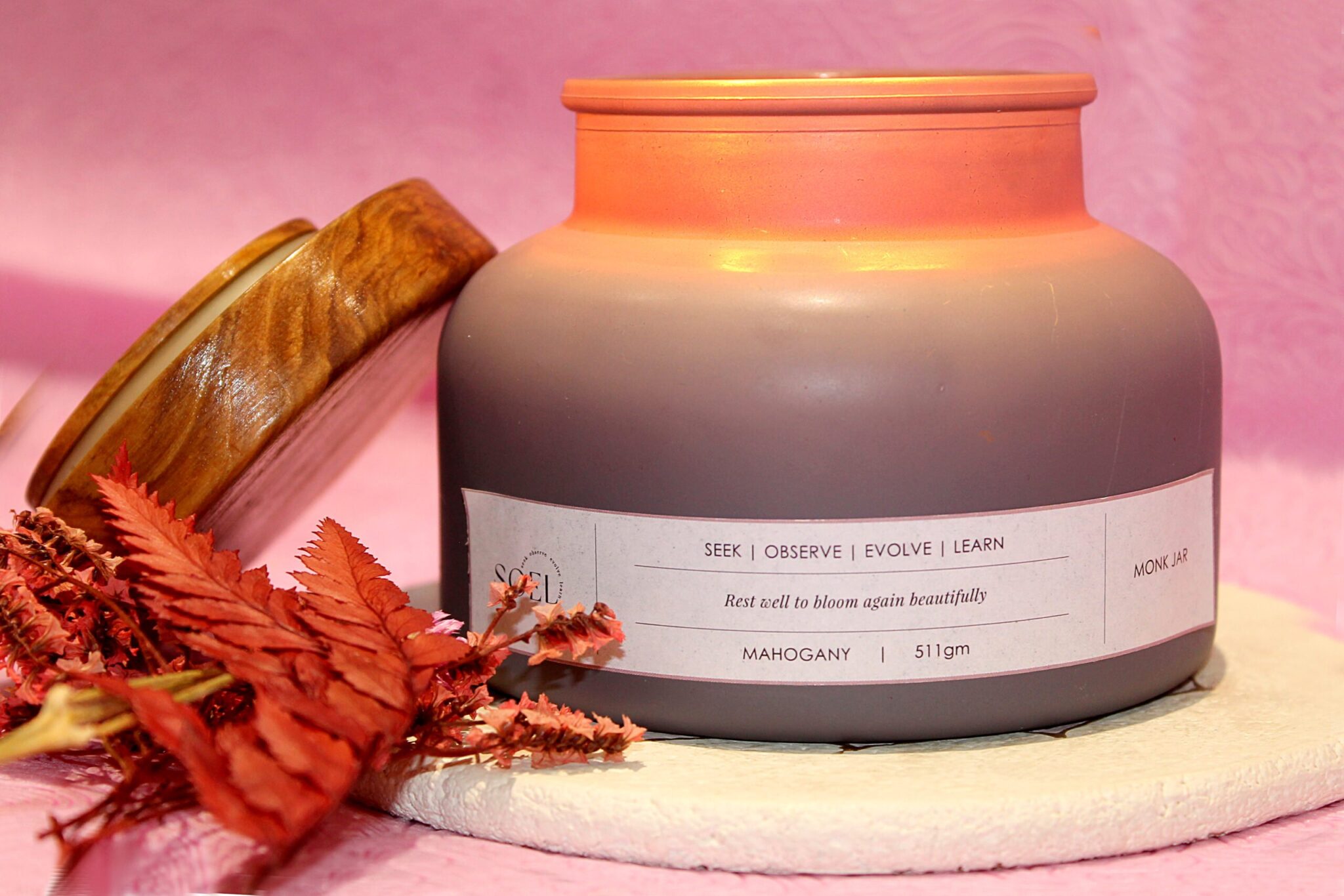 Monk Jar Candle image 1