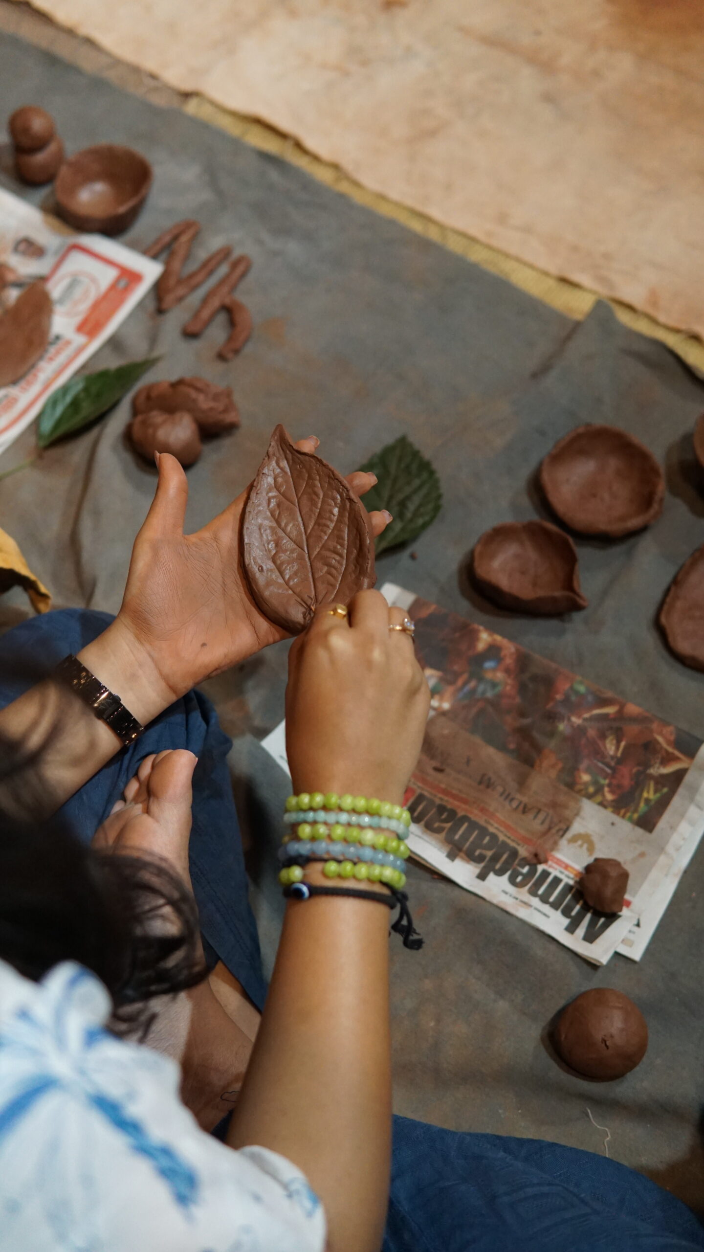 Crafting light and Clay Immersive pottery experience 1