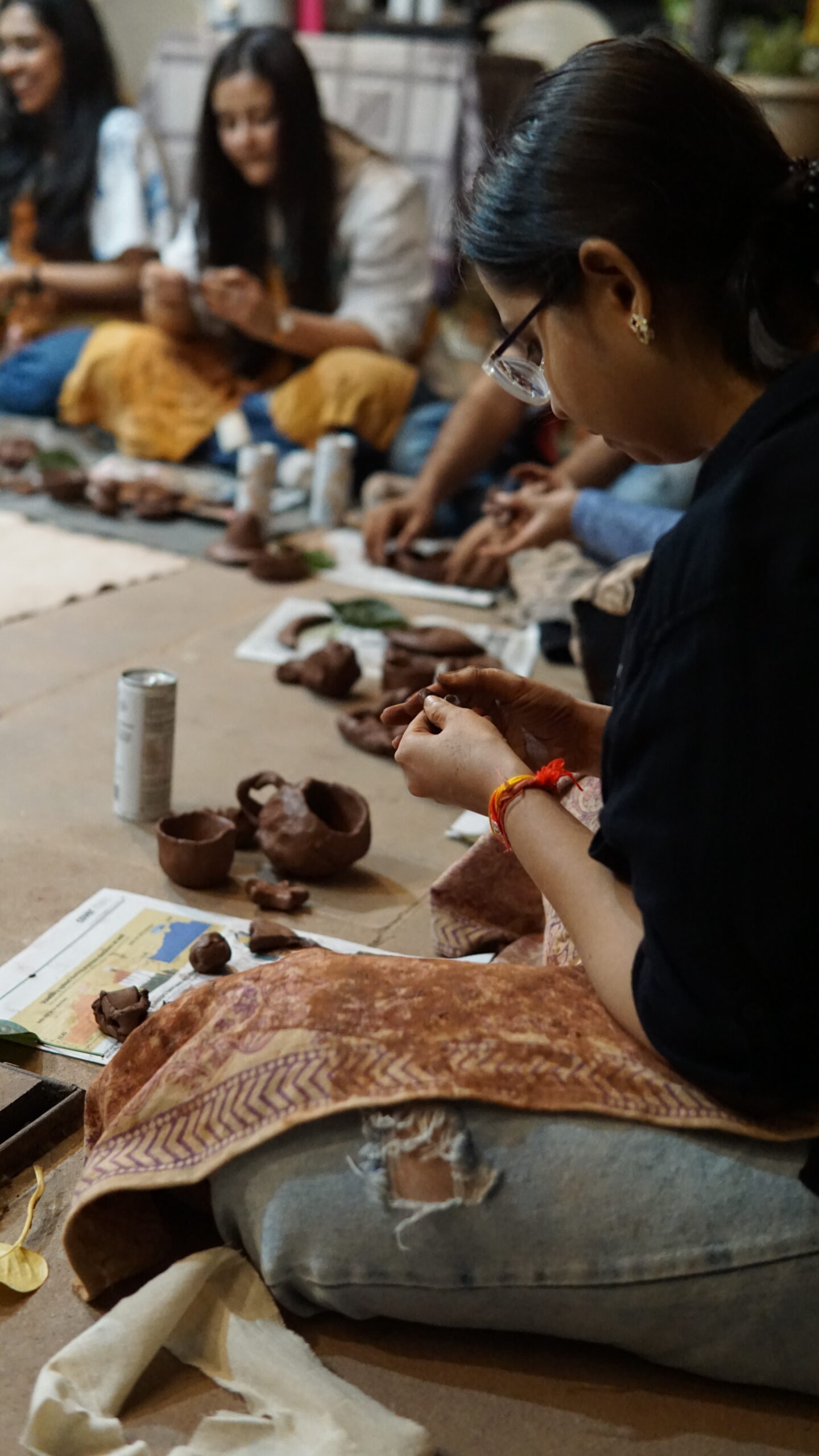 Crafting light and Clay Immersive pottery experience 1