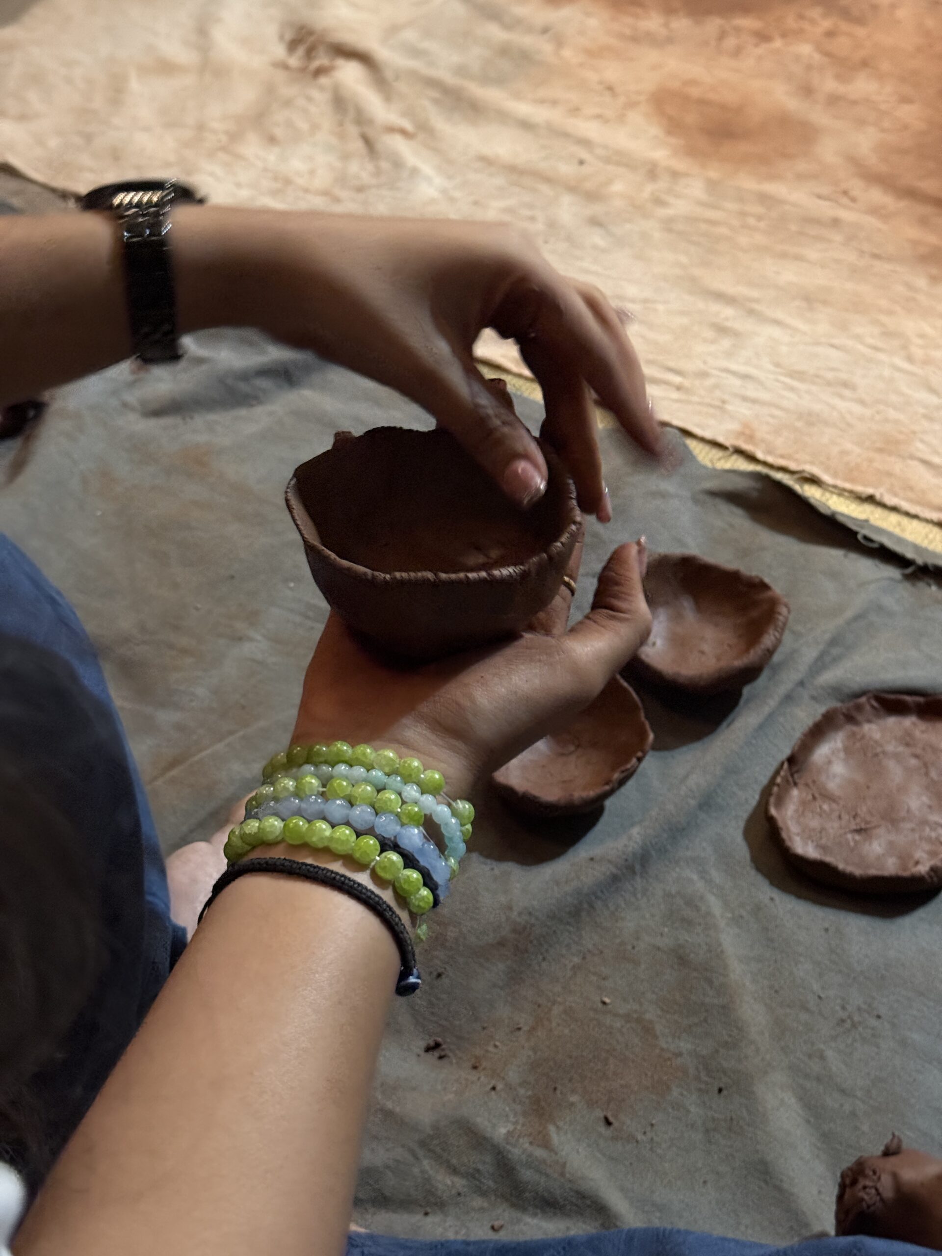 Crafting light and Clay Immersive pottery experience 1