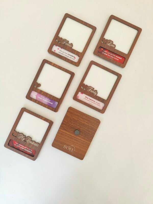 magnetic wooden polaroid frame rated #1 corporate gifting brand in Gujarat