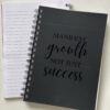 manifest growth not success wiro a5 diary