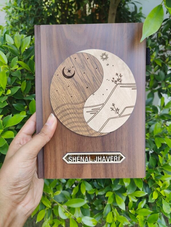 personalized wooden diary rated #1 corporate gifting brand in Gujarat