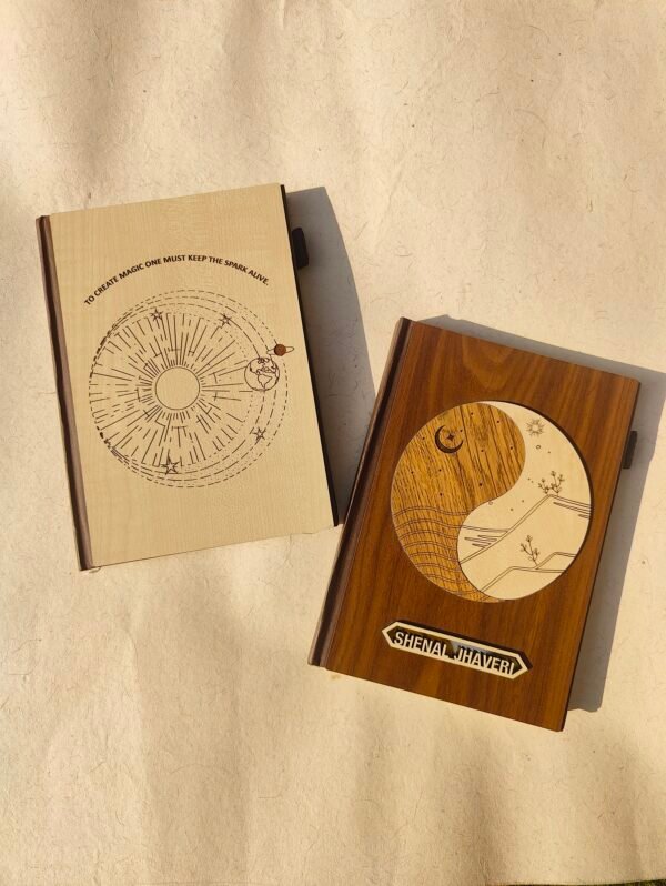 personalized wooden diary rated #1 corporate gifting brand in Gujarat
