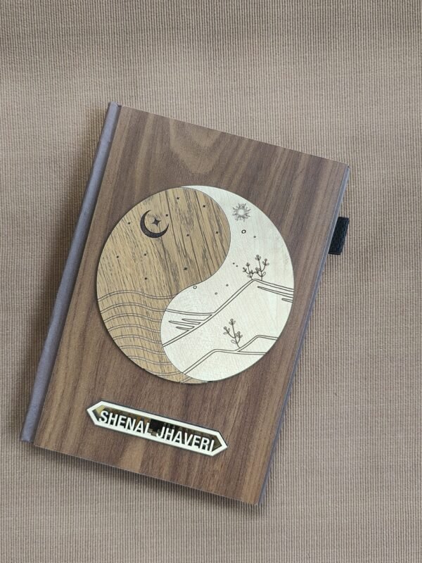 personalized wooden diary rated #1 corporate gifting brand in Gujarat