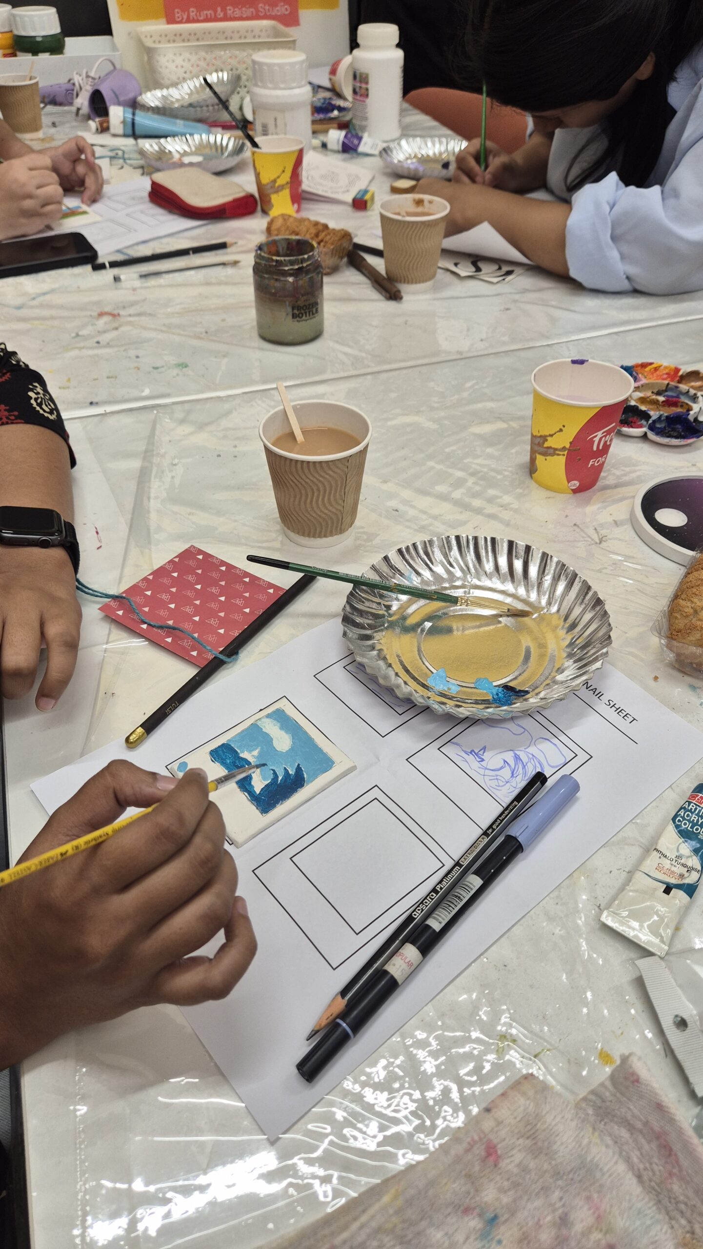 Frames of Reflection: Paint Your Polaroids